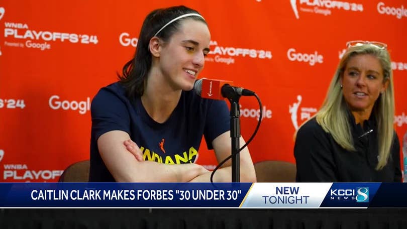 Forbes 30 under 30: Caitlin Clark named to sports list