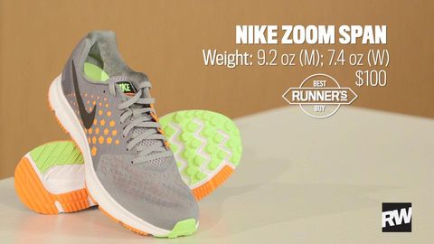 error dramático cambiar Nike Zoom Span - Men's | Runner's World
