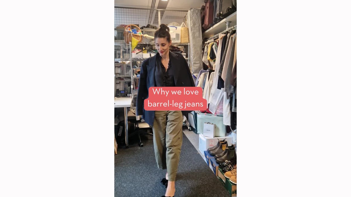preview for Why we love barrel-leg jeans