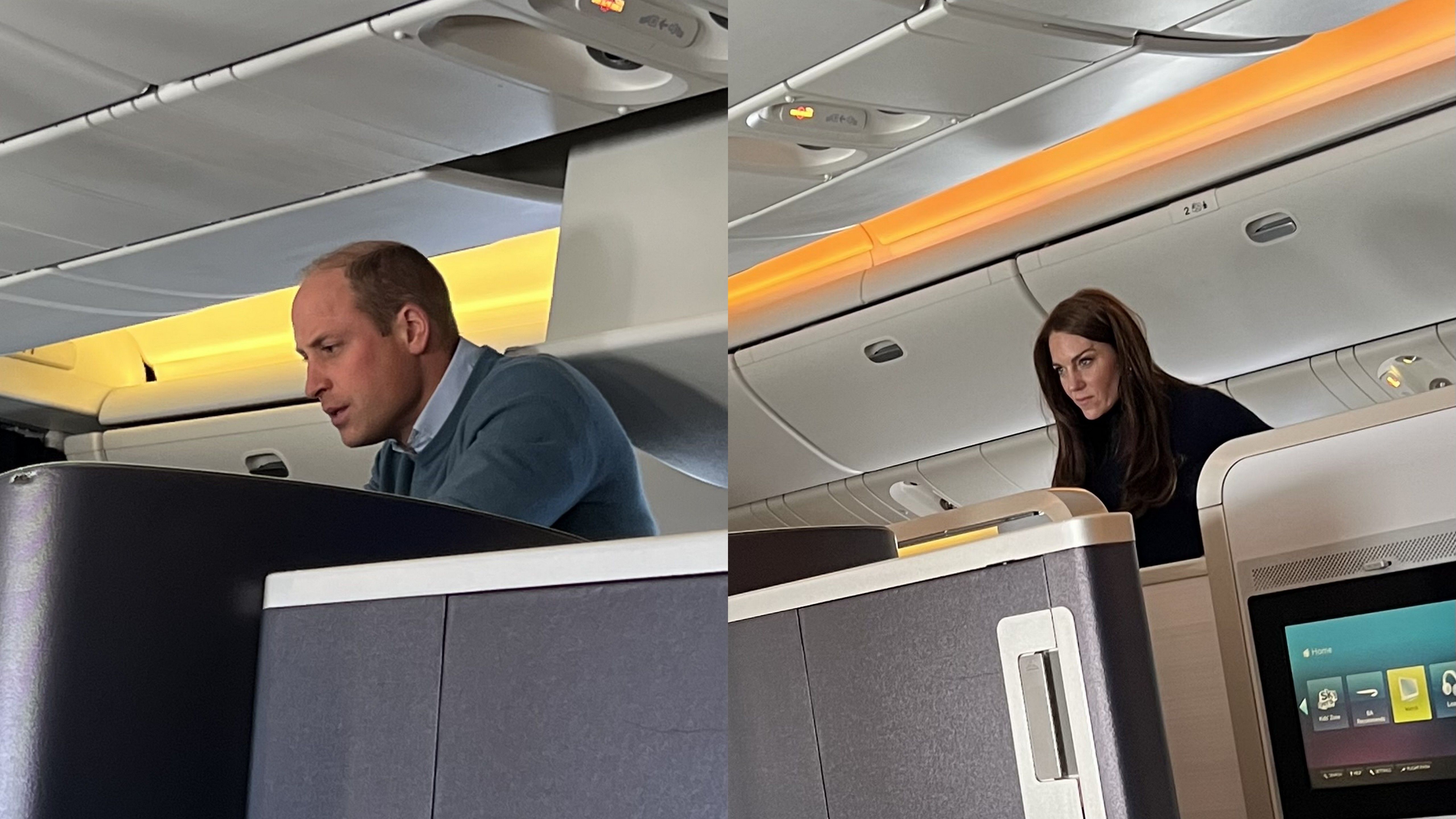 'Utterly delightful;' Passengers describe having British Royals on flight