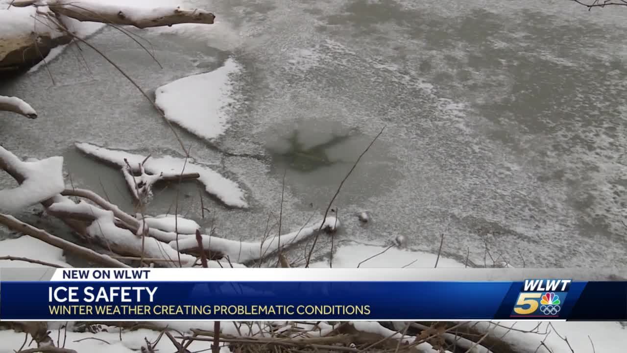 Cincinnati freeze thaw pattern creates dangerous ice conditions