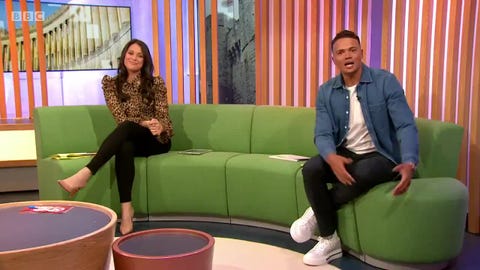 Alex Jones Returns To The One Show To Tease Baby Daughter S Name