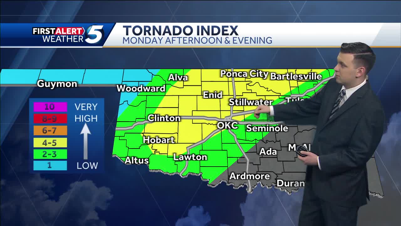 TIMELINE: Storm chances return for parts of Oklahoma on Sunday, in coming days