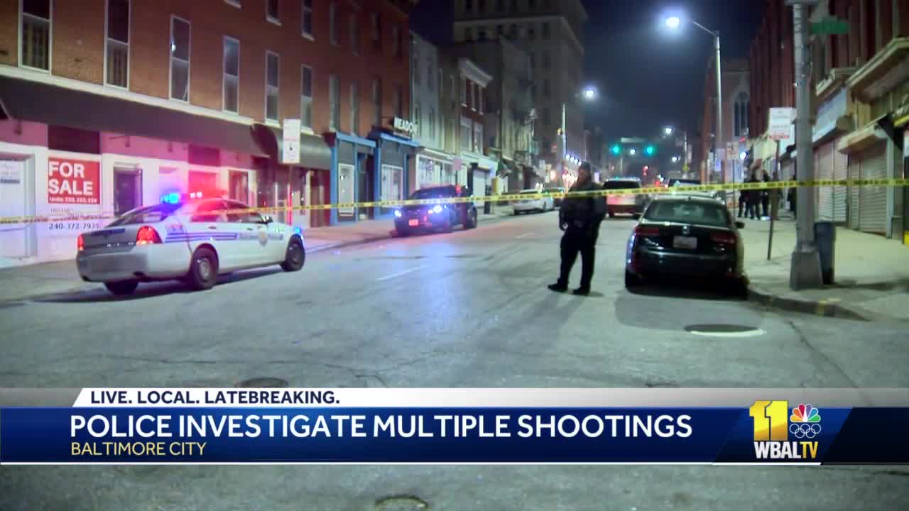 3 Dead Dozen Injured In Weekend Shootings In Baltimore Police Say