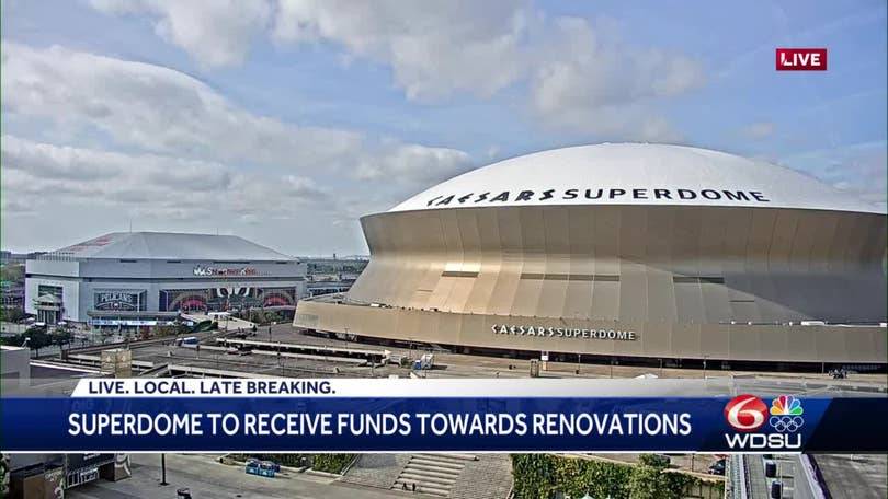 Caesars Superdome renovations update