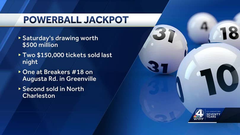 Another winning Powerball ticket, worth $150,000, sold in