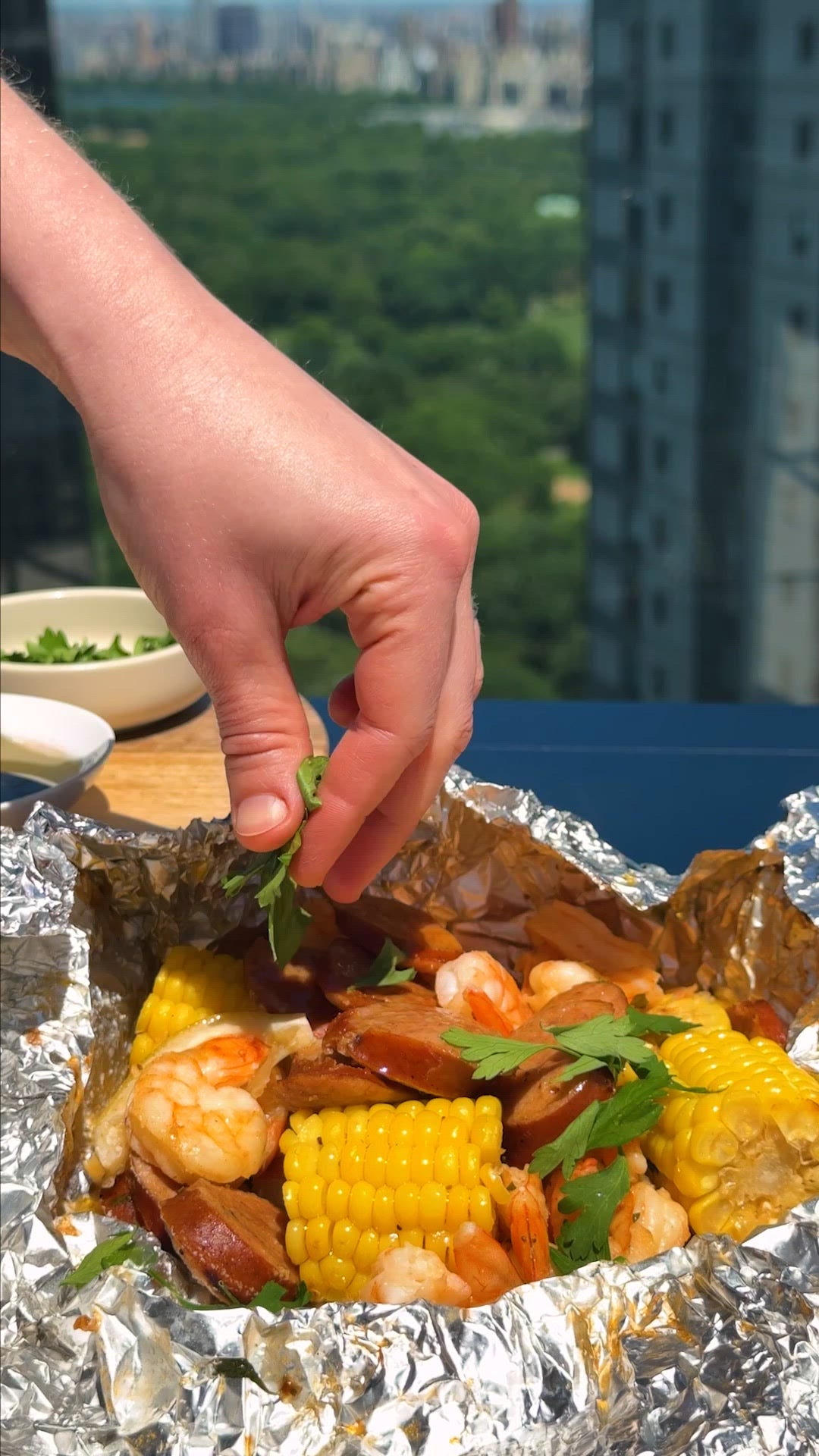 preview for Grilled Shrimp Foil Packets Are The Quick & Easy Take On The Beloved Shrimp Boil
