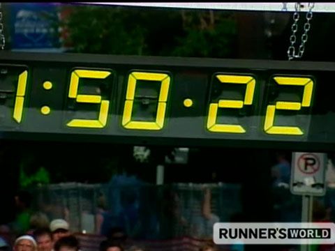 Peachtree Road Race: At The Races