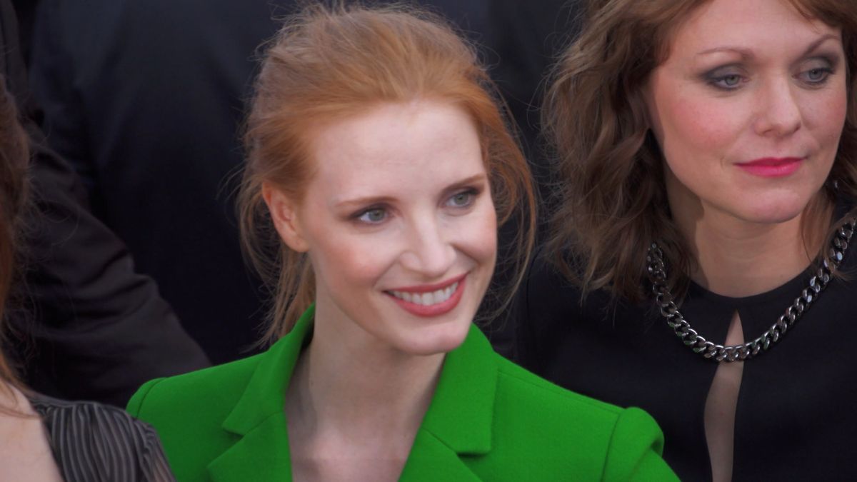 preview for Jessica Chastain criticizes her own magazine cover