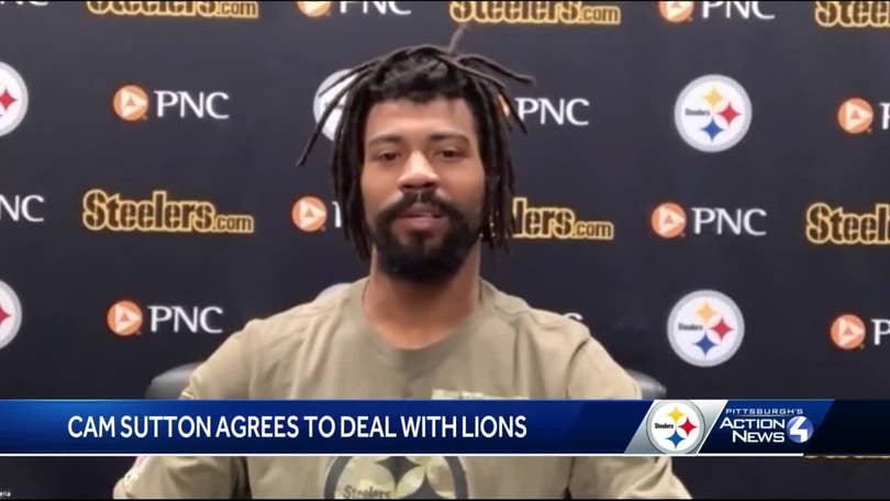 Detroit Lions sign free agent cornerback Cam Sutton to 3-year contract