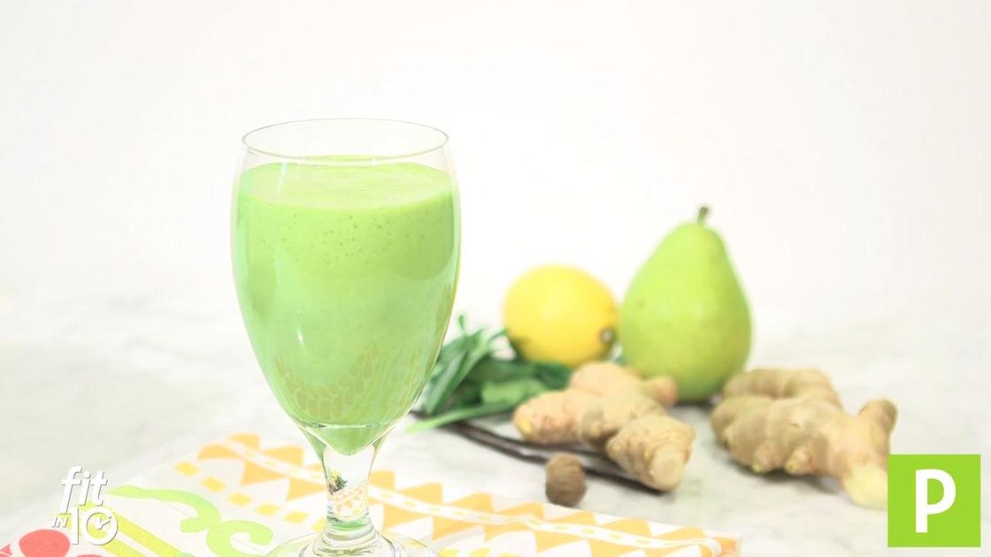 preview for Fit in 10: Pear Ginger Smoothie