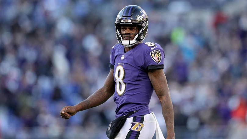 Baltimore Ravens Lamar Jackson Purple Limited Jersey