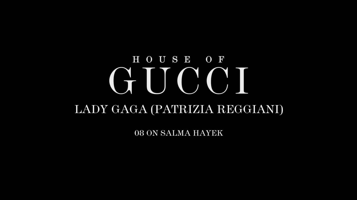 preview for Lady Gaga su Salma Hayek in House of Gucci