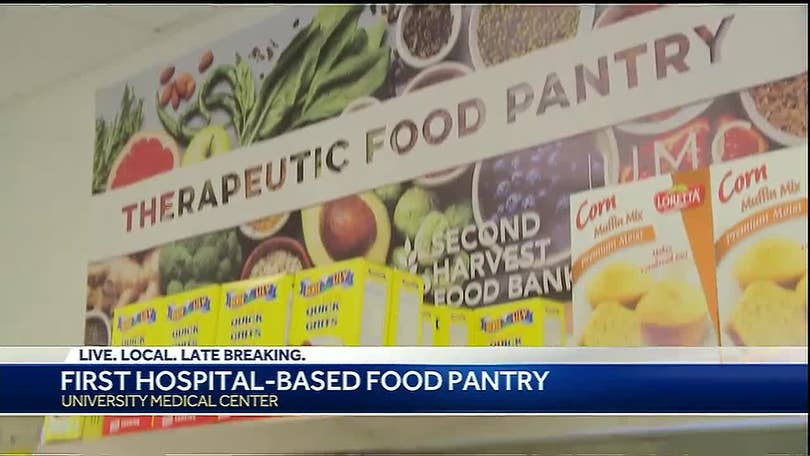 First Hospital Based Food Pantry Opens At University Medical