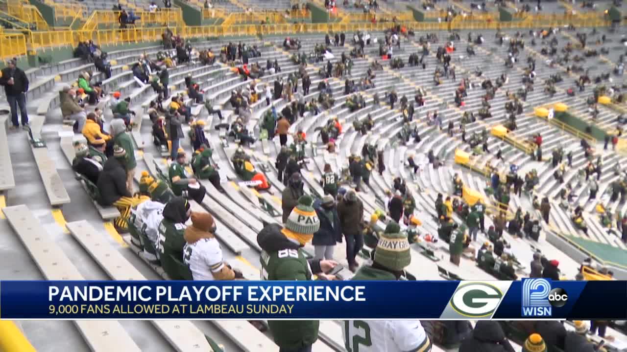 For Packers fans, tough loss in pandemic playoff game at Lambeau Field