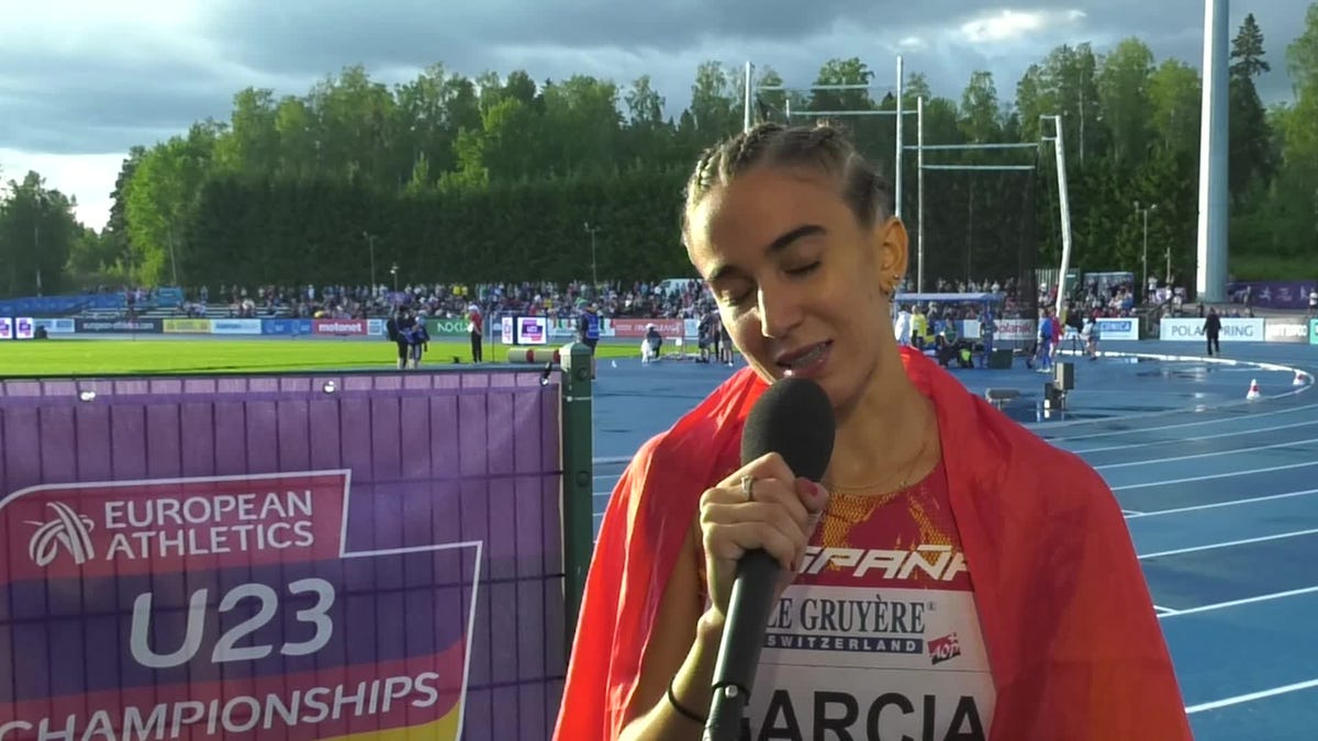 preview for Daniela García, campeona de Europa sub-23 de 800 metros en Espoo 2023