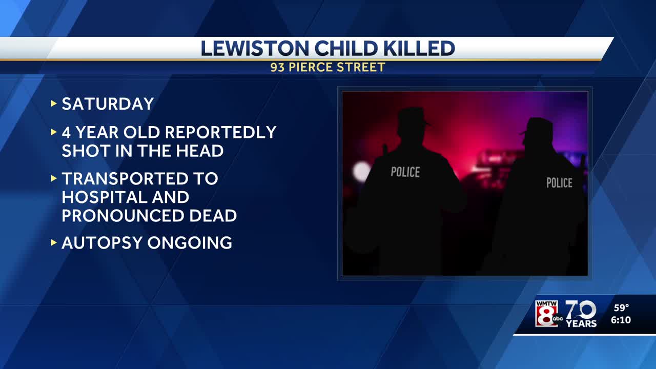 Police investigating fatal shooting of 4-year-old in Lewiston