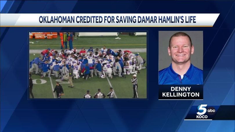 Denny Kellington credited for helping save Damar Hamlin's life