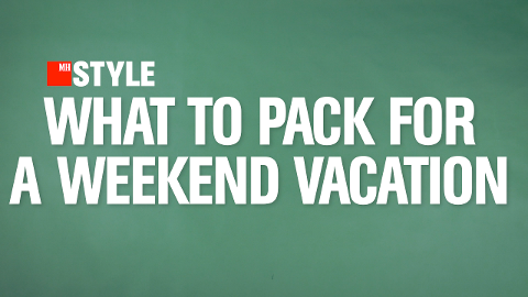 What to Pack For a Weekend Getaway