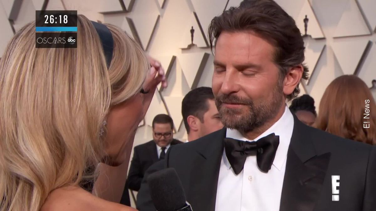 preview for Giuliana Rancic's Red Carpet Interview With Bradley Cooper Was Extremely Awkward