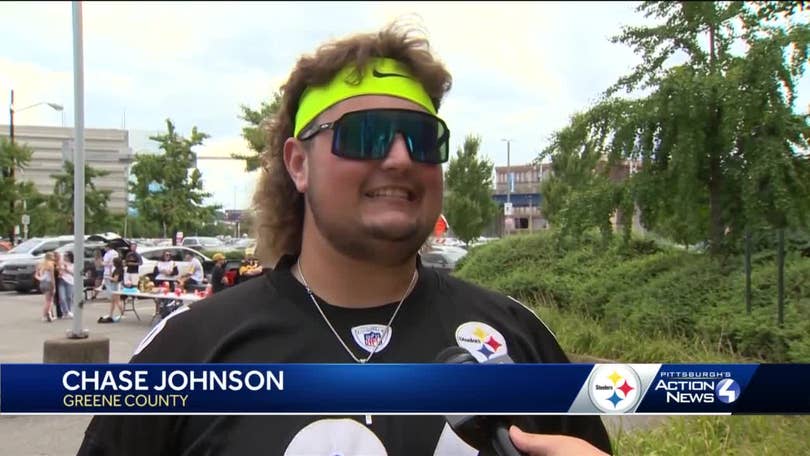 PHOTOS: Fans visit Acrisure Stadium for first Steelers preseason game held  at home – WPXI