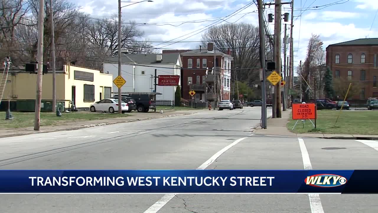 Construction to make West Kentucky Street safer, more walkable