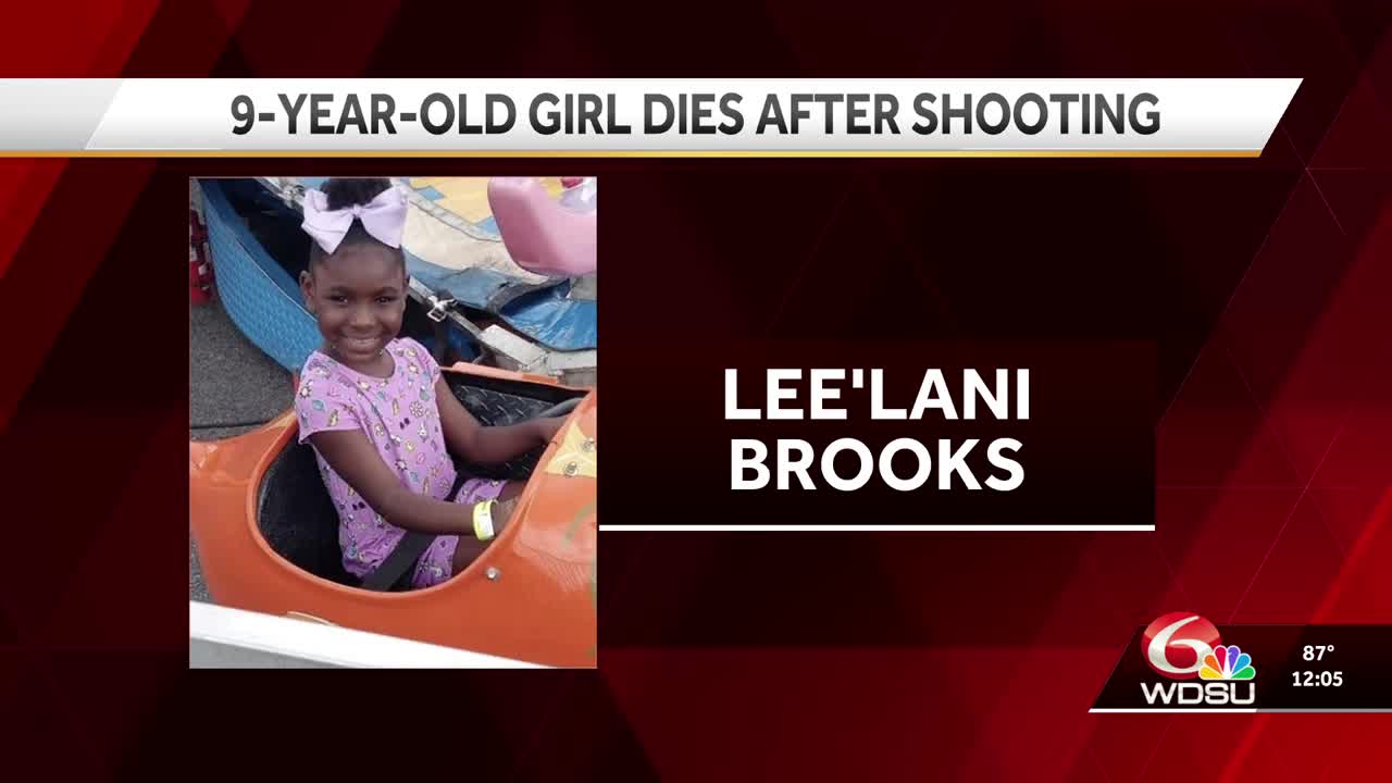 New Orleans 9-year-old girl shot in head in Algiers dies