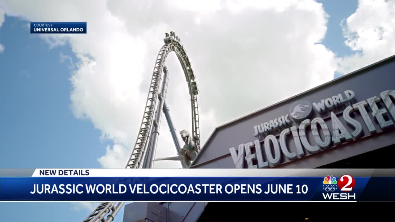 Universal's Islands of Adventure: VelociCoaster roller coaster opens June 10