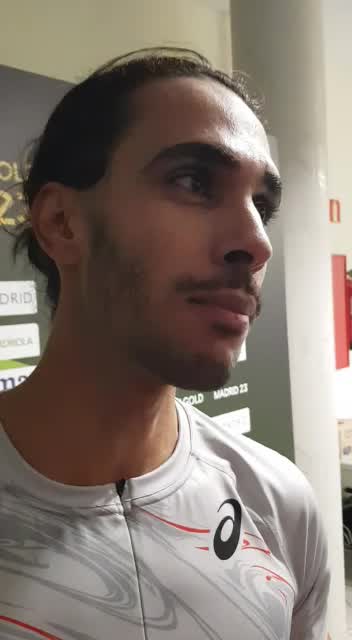 mohamed katir corre en el mitin de madrid