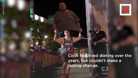 preview for This Man Was Nearly 500 Pounds. Now He's Competing at Ironman Kona