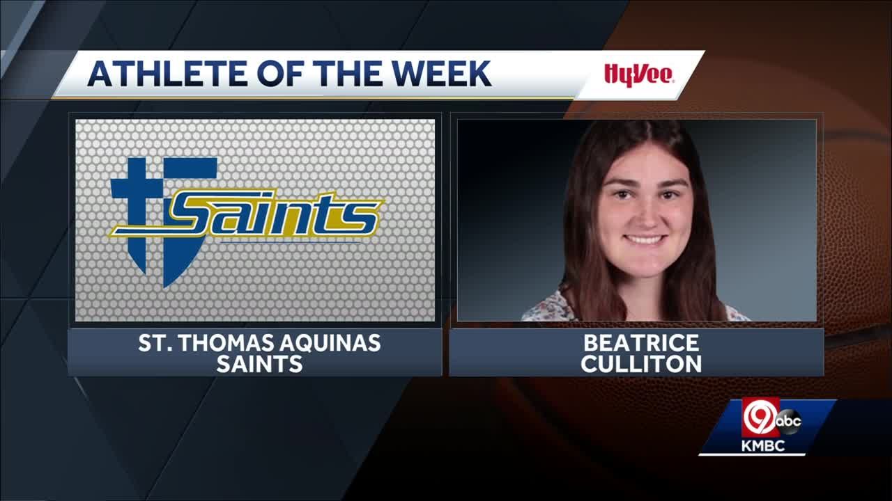 St. Thomas Aquinas Beatrice Culliton named Athlete of the Week