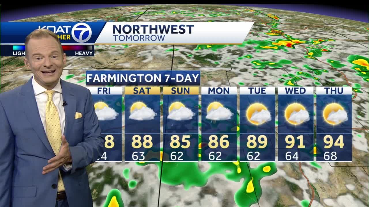 Monsoon storms picking up for your holiday weekend