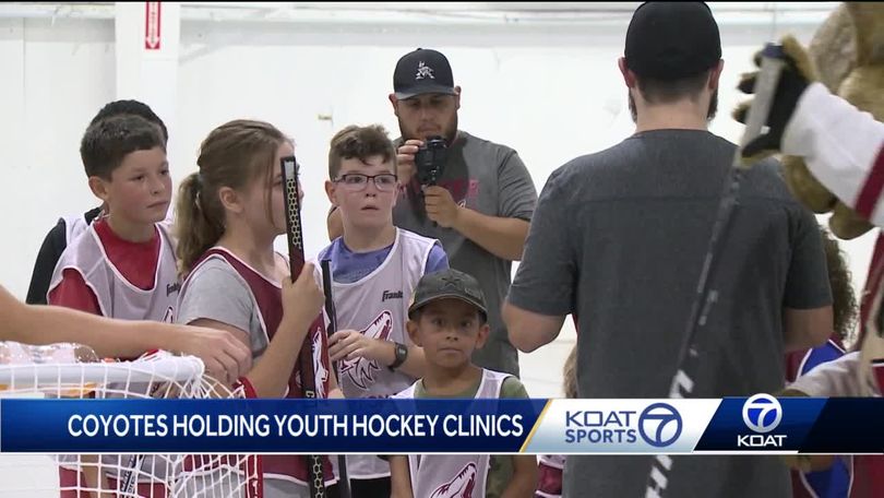 Arizona Coyotes hold local youth hockey camps