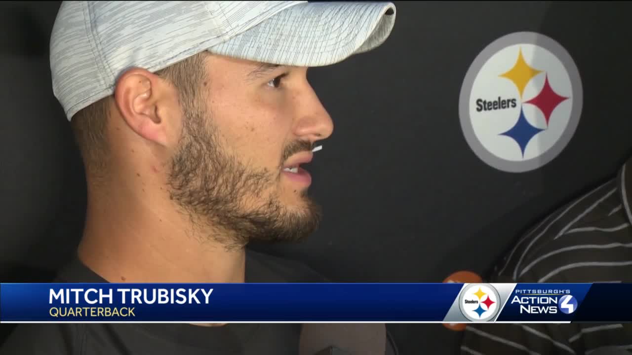 Steelers' Trubisky takes aim at Browns in QB's rivalry debut