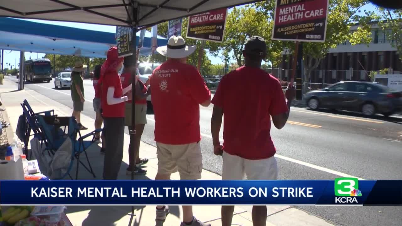Kaiser therapists on week 7 of strike. What they're asking for and how Kaiser is responding