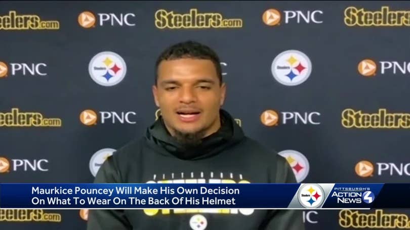 Steelers Maurkice Pouncey wears name of slain police officer on helmet