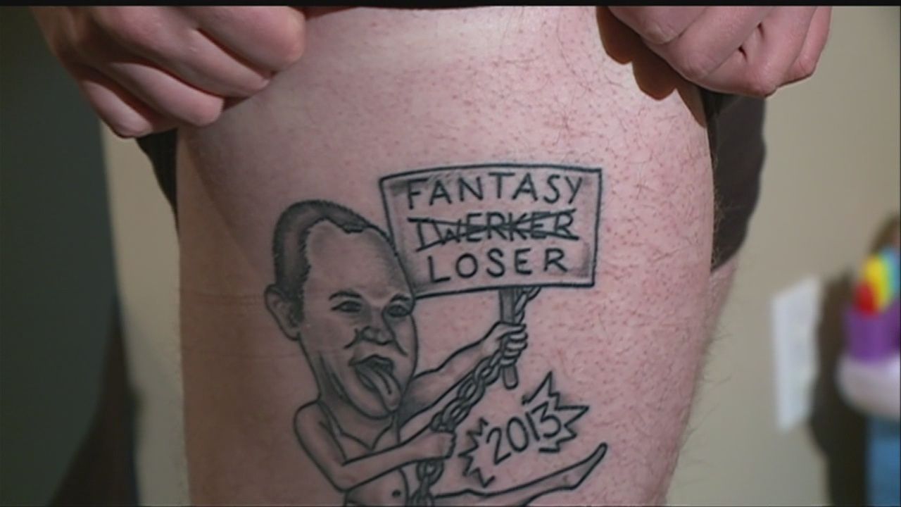 Man Tattood After Worst Record In Fantasy Football League