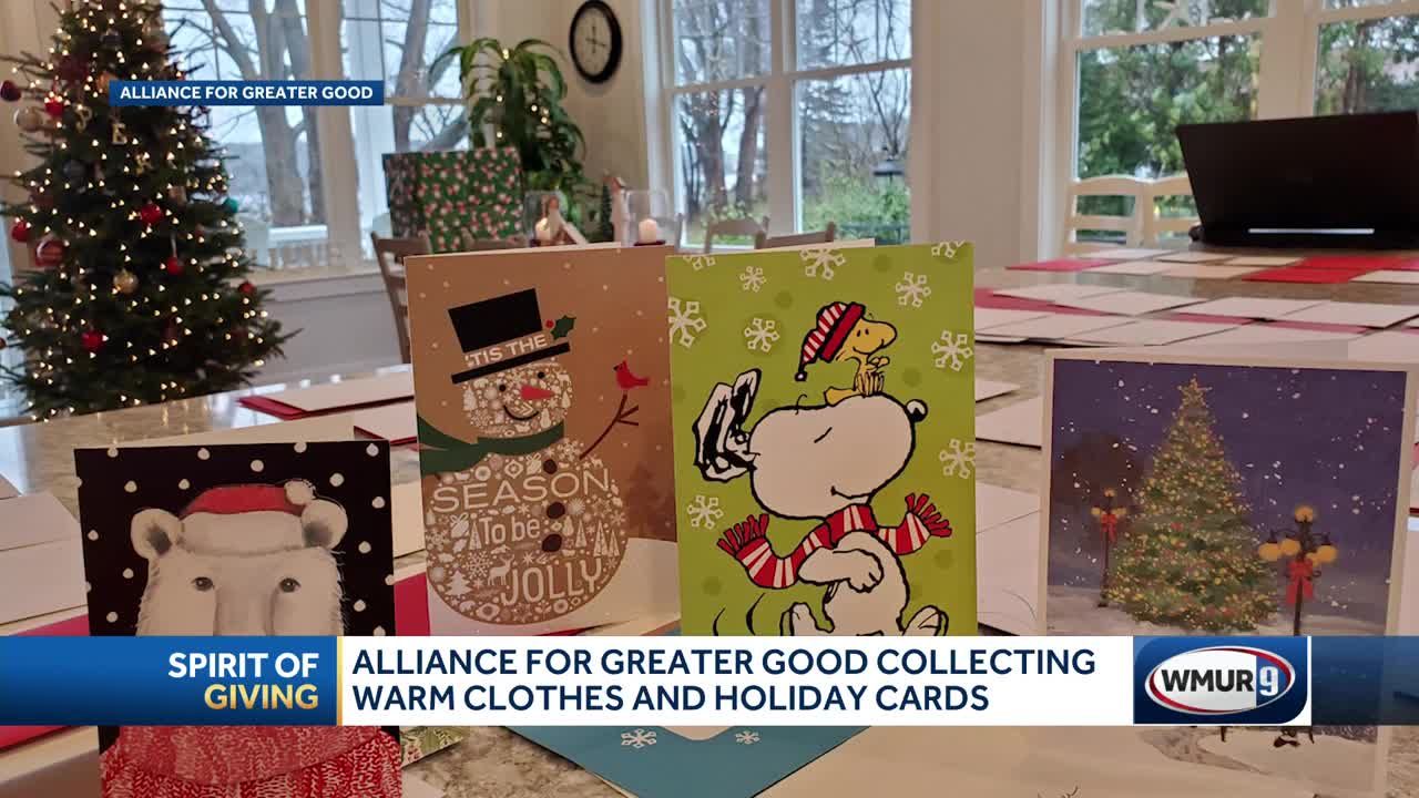 Portsmouth's Alliance for Greater Good collecting warm clothes, holiday cards
