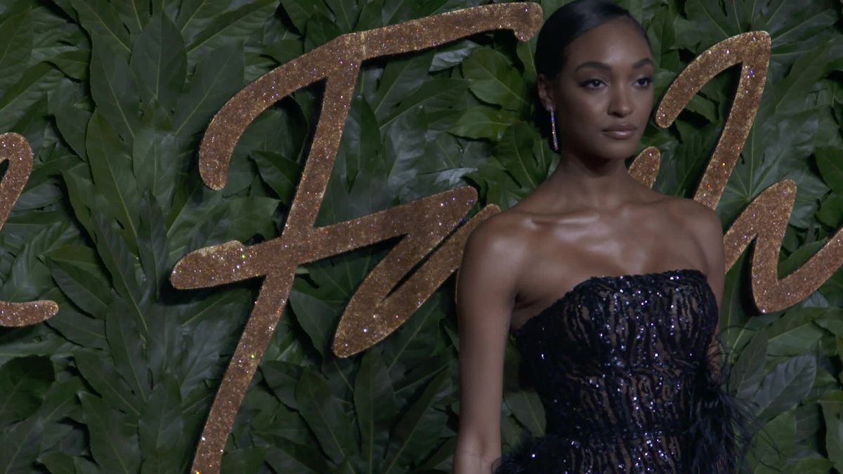 preview for Jourdan Dunn in 16Arlington at the 2018 Fashion Awards
