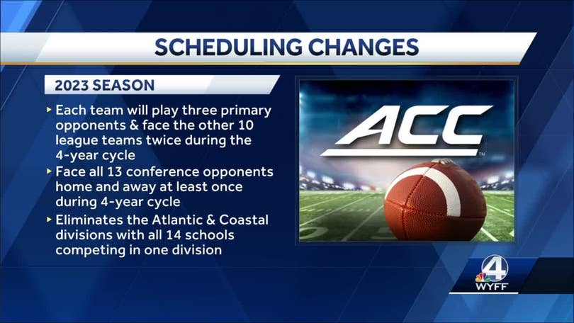 ACC 2023 Football Schedule 