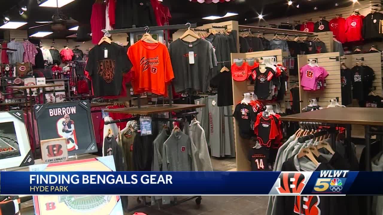 Bengals team sale store