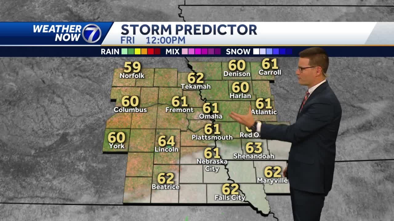 Cooler Friday improving air quality