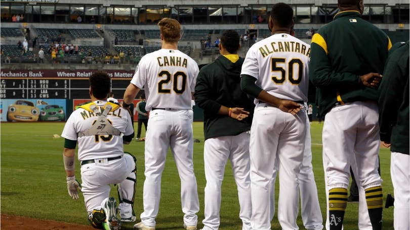 A's Mark Canha speaks out on social injustice, Bruce Maxwell's