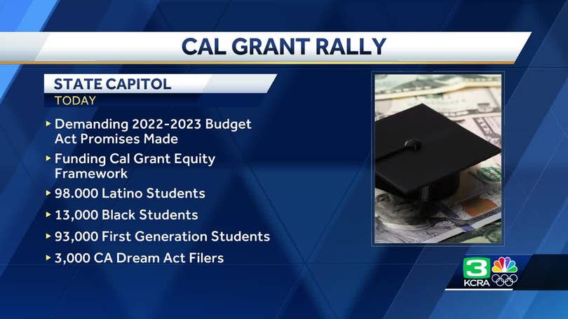 University of California students push for future Cal Grant funding