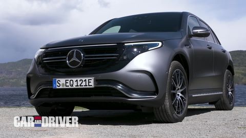 preview for Take a Quick and Eco-Friendly Trip in the Mercedes-Benz EQC400