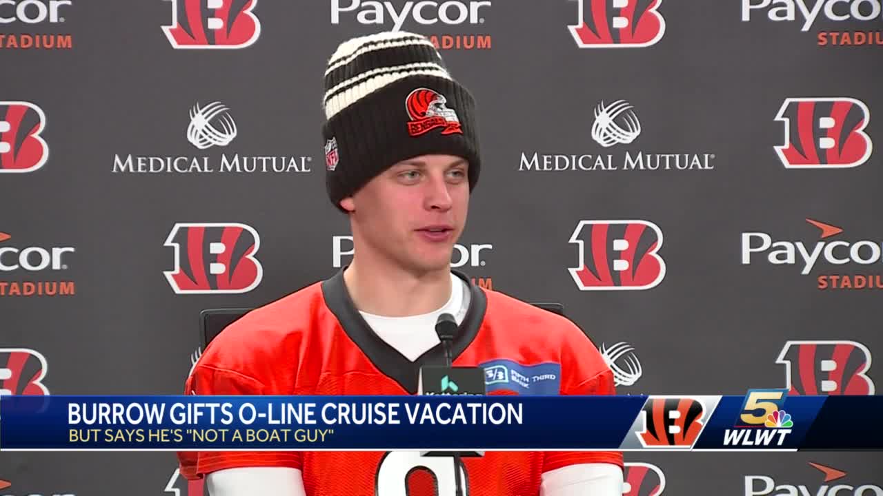 Joe Burrow leads Who Dey chant after Cincinnati's Thursday night win