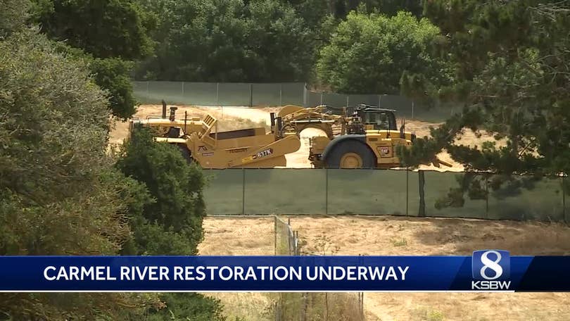 Carmel Valley river restoration project aims to revive local wildlife habitat – KSBW
