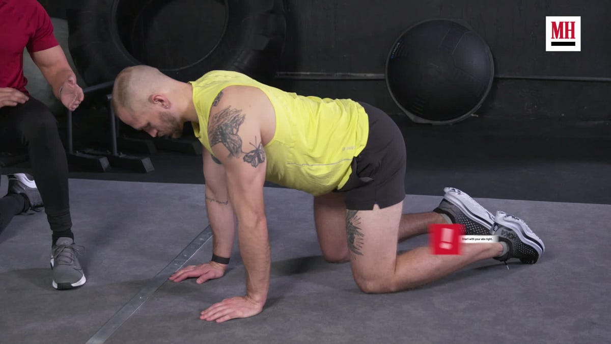 preview for Use the Cat Cow to Loosen Up Your Back | Men's Health Muscle