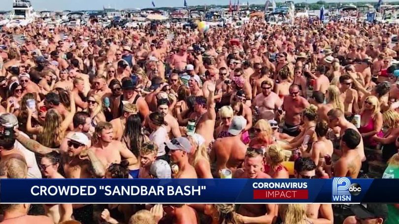 sandbar party