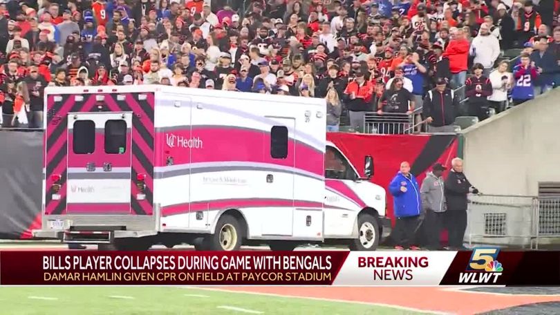 MNF game between Bengals, Bills officially suspended after Bills' player  collapses at Paycor Stadium